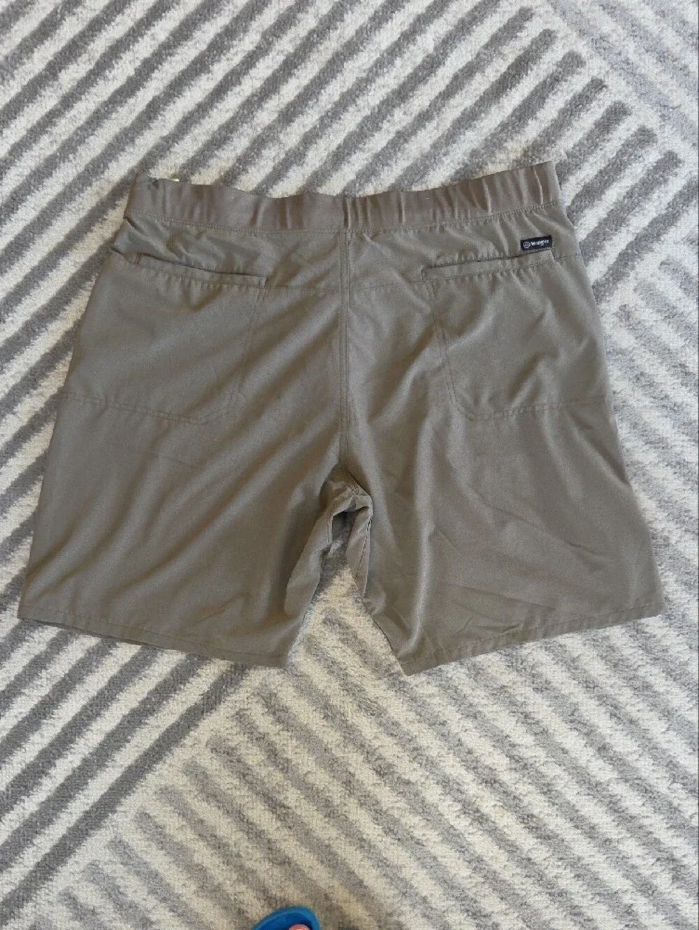 Wrangler Men's Olive Green Performance Drawstring Shorts